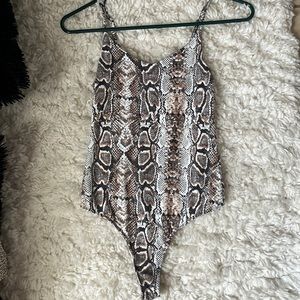 Snakeskin Body Suit